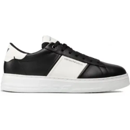 Klassische Sneakers , Herren, Größe: 43 EU - Emporio Armani - Modalova