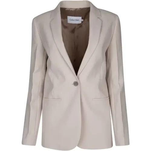 Essential Tailored Blazer , female, Sizes: XS, S, M - Calvin Klein - Modalova