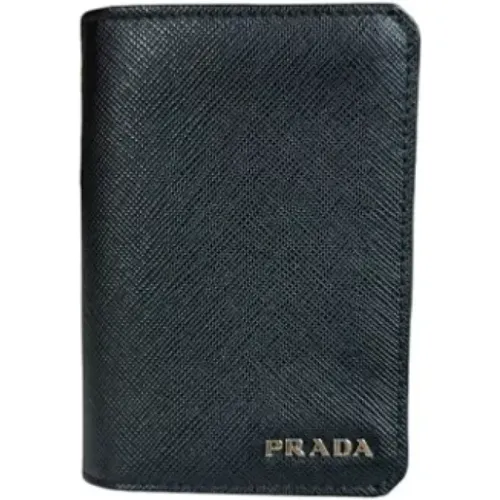 Pre-owned Wallets, male, , Size: ONE SIZE Pre-owned Leather wallets - Prada Vintage - Modalova