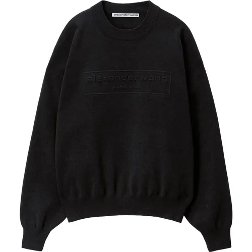 Stylish Sweater for Men and Women , female, Sizes: L, M - alexander wang - Modalova