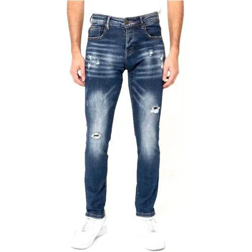 Jeans Stretch Mann - D-3134 , Herren, Größe: W32 - True Rise - Modalova