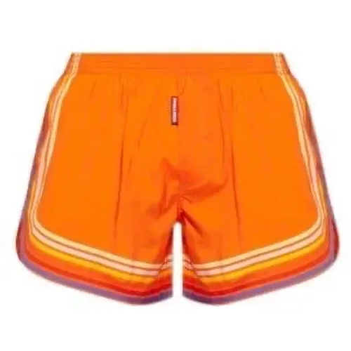 Beachwear, male, , Size: 2XL Midi Boxer Briefs - Dsquared2 - Modalova