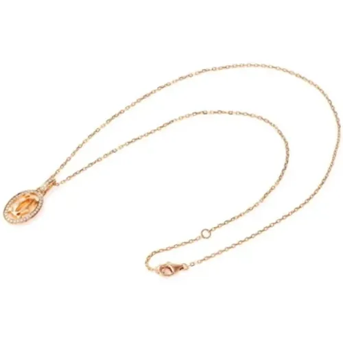 Pre-owned Rose Gold necklaces , female, Sizes: ONE SIZE - Cartier Vintage - Modalova