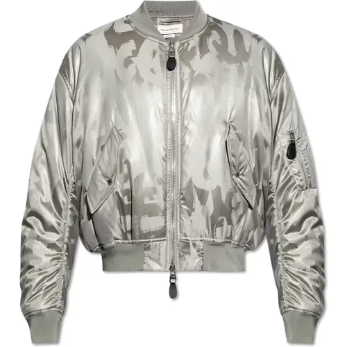 Bomber Jackets, male, , Size: M 'bomber' jacket - alexander mcqueen - Modalova