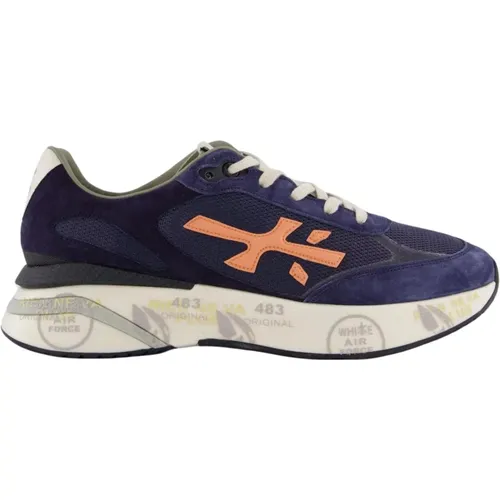 Mens Moerun Casual Sneakers , male, Sizes: 8 UK, 9 UK, 7 UK, 13 UK, 10 UK, 11 UK, 12 UK - Premiata - Modalova