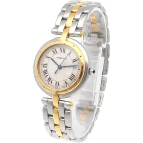 Pre-owned Watches, female, , Size: ONE SIZE Pre-owned Stainless Steel watches - Cartier Vintage - Modalova