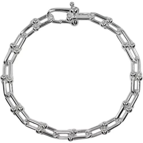 Pre-owned Jewellery, female, , Size: ONE SIZE Pre-owned Silver bracelets - Tiffany & Co. Pre-owned - Modalova