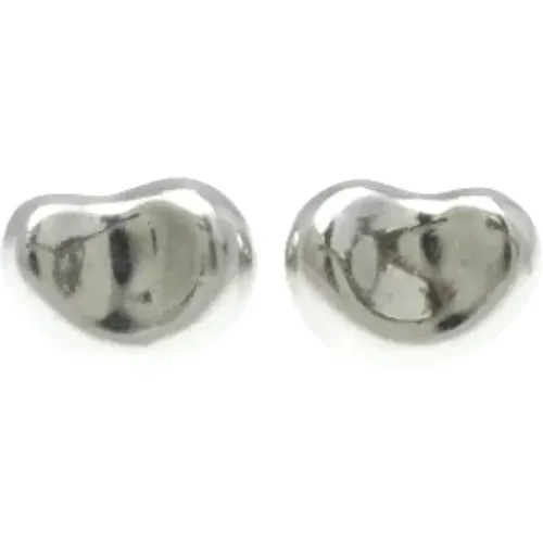 Pre-owned Jewellery, female, , Size: ONE SIZE Pre-owned Silver earrings - Tiffany & Co. Pre-owned - Modalova