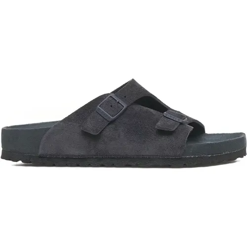 Wildleder Sandale 'Zürich' Stil Upgrade , Herren, Größe: 38 EU - Birkenstock - Modalova