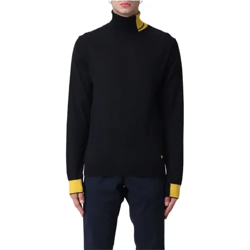 Turtlenecks, male, , Size: 2XL High Neck Sweater - Manuel Ritz - Modalova