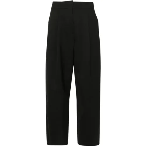 Wide Trousers with Pleat Detailing , female, Sizes: XS, M, S - Studio Nicholson - Modalova