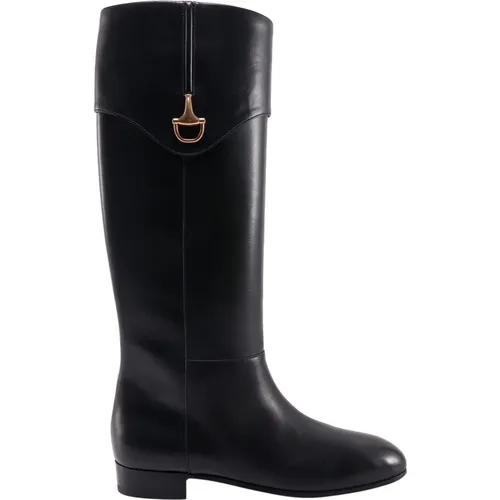 High Boots , female, Sizes: 4 1/2 UK - Gucci - Modalova