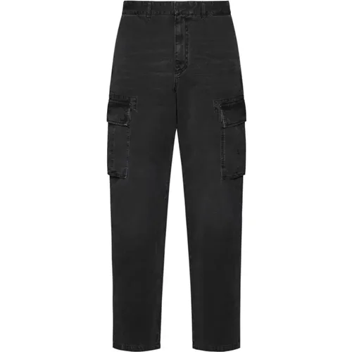 Schwarze Jeans mit Reißverschluss - Givenchy - Modalova