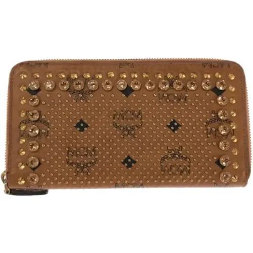 Pre-owned Wallets, female, , Size: ONE SIZE Pre-owned Leather wallets - MCM Pre-owned - Modalova