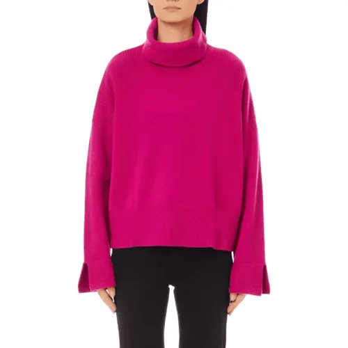 Magenta Wollpullover , Damen, Größe: S - Liu Jo - Modalova