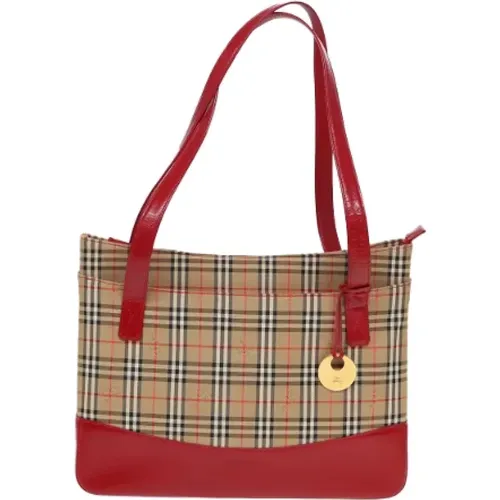 Pre-owned Canvas totes , female, Sizes: ONE SIZE - Burberry Vintage - Modalova