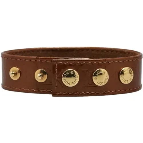 Pre-owned Jewellery, female, , Size: ONE SIZE Pre-owned Leather bracelets - Louis Vuitton Vintage - Modalova