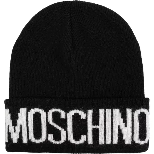 Cap with logo , unisex, Sizes: ONE SIZE - Moschino - Modalova