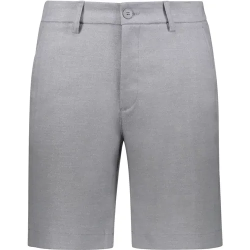 Herringbone Bermuda Shorts , Herren, Größe: W31 - Les Deux - Modalova