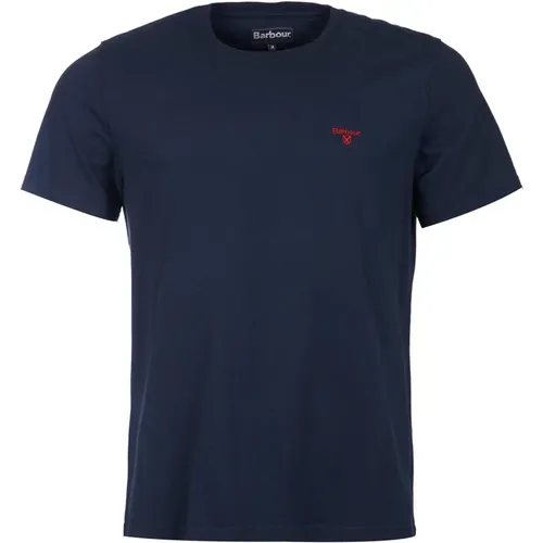 Sports T-Shirt in Navy , male, Sizes: L, XL, M - Barbour - Modalova