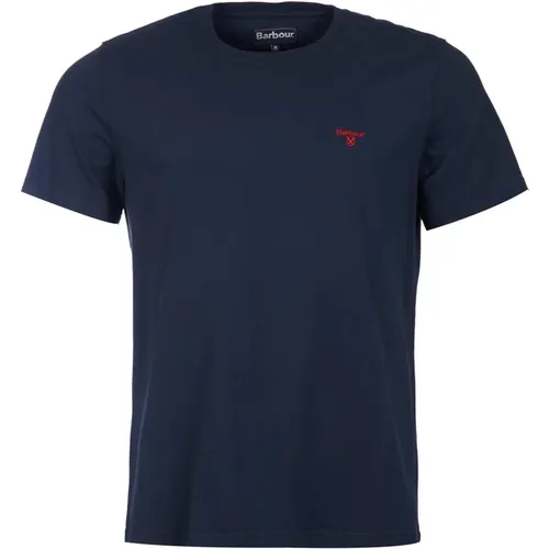 Sports T-Shirt in Navy , male, Sizes: XL, M - Barbour - Modalova