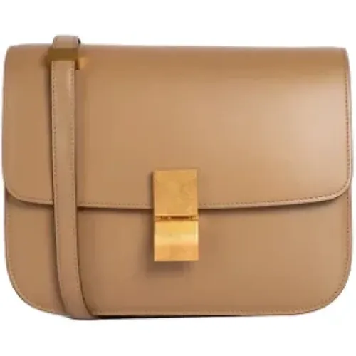 Pre-owned Cross Body Bags, female, , Size: ONE SIZE Pre-owned Leather celine-bags - Celine Vintage - Modalova