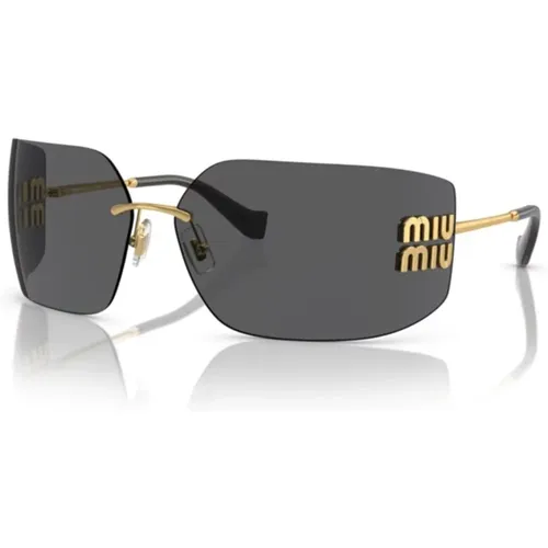 Sunglasses , female, Sizes: ONE SIZE - Miu Miu - Modalova