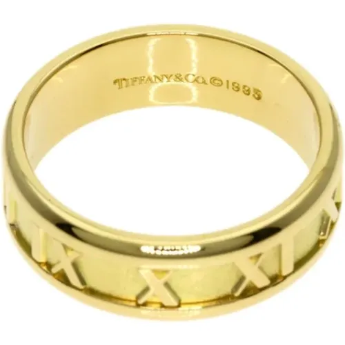 Pre-owned Gold rings , female, Sizes: ONE SIZE - Tiffany & Co. Pre-owned - Modalova