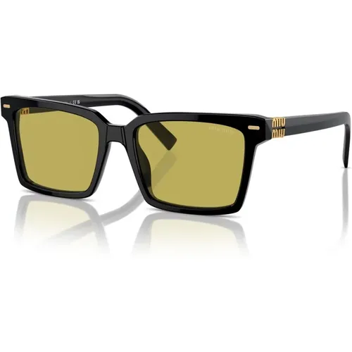 MU 13Zs 16K07O Sunglasses , female, Sizes: 55 MM - Miu Miu - Modalova