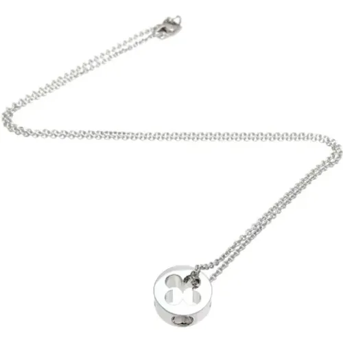 Pre-owned Jewellery, female, , Size: ONE SIZE Pre-owned White Gold necklaces - Louis Vuitton Vintage - Modalova