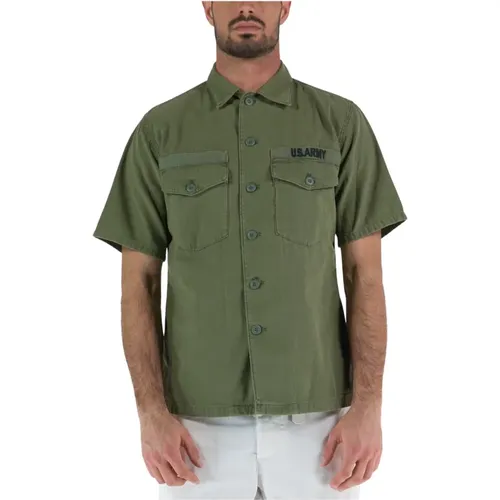 Short Sleeve Shirts , male, Sizes: S - Chesapeake's - Modalova