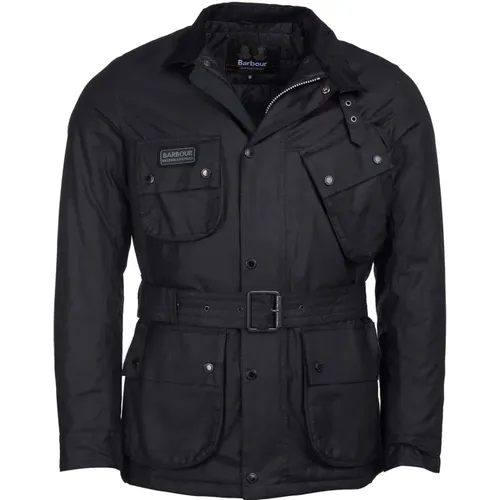 New SL International Wax Jacket , male, Sizes: L, M - Barbour - Modalova