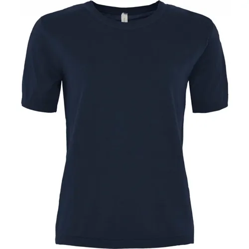 Soft O-Neck T-Shirt in Various Colors , female, Sizes: 2XL, M, XL, S, L - Skovhuus - Modalova