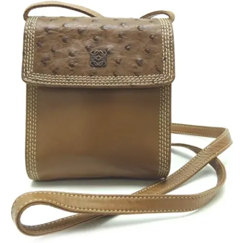 Pre-owned Cross Body Bags, female, , Size: ONE SIZE Pre-owned Fabric shoulder-bags - Loewe Pre-owned - Modalova