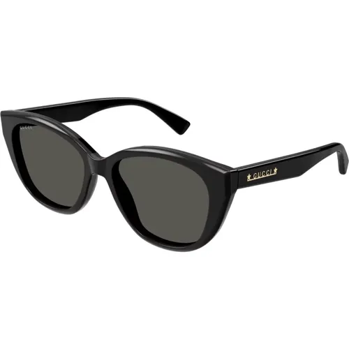 Schwarze Sonnenbrille für den täglichen Gebrauch , Damen, Größe: 54 MM - Gucci - Modalova