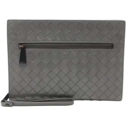 Pre-owned Clutches, unisex, , Size: ONE SIZE Pre-owned Leather clutches - Bottega Veneta Vintage - Modalova