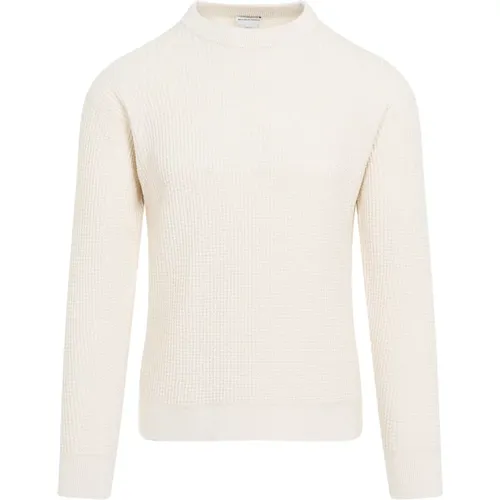 White Sweater Aw24 Stylish Comfortable , male, Sizes: S, XL - Bottega Veneta - Modalova