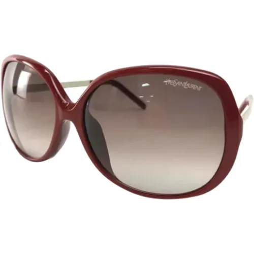 Pre-owned Accessories, female, , Size: ONE SIZE Pre-owned Fabric sunglasses - Yves Saint Laurent Vintage - Modalova