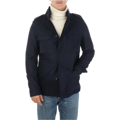 Men`s Clothing Jackets Coats 32029 , male, Sizes: L, M, 2XL - Barba - Modalova