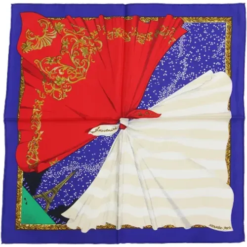 Pre-owned Silk scarves , female, Sizes: ONE SIZE - Hermès Vintage - Modalova