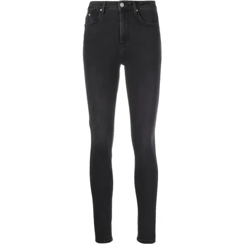 High Waist Skinny Denim Pants , female, Sizes: W25 - Karl Lagerfeld - Modalova