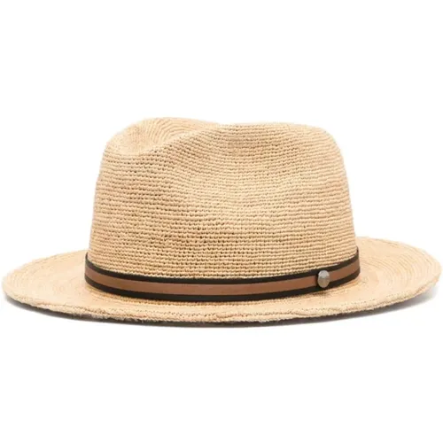 Natural Hats for Stylish Look , male, Sizes: 59 CM, 57 CM - Borsalino - Modalova