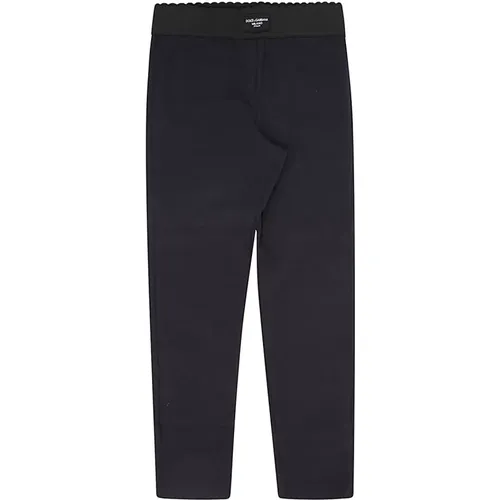 Blaue Leggings für Kinder - Dolce & Gabbana - Modalova