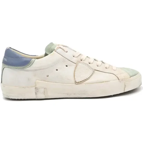 Vintage Mixage Low Top Sneakers , Herren, Größe: 40 EU - Philippe Model - Modalova