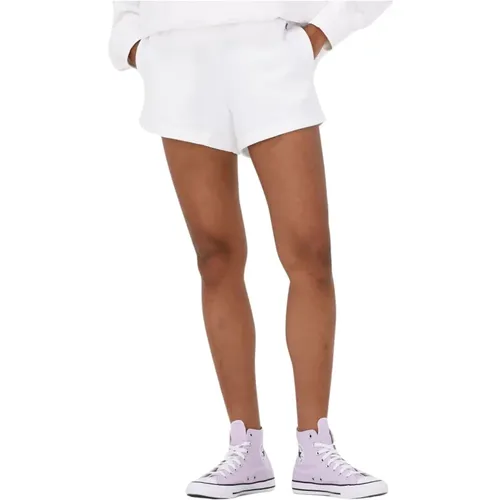 Weiße Damen Shorts , Damen, Größe: XL - Champion - Modalova