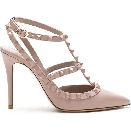 Rockstud Flache Schuhe - Valentino Garavani - Modalova