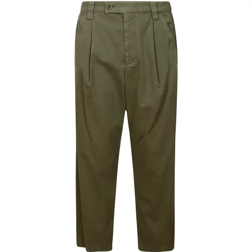 Renato Pleated Cotton Pants , male, Sizes: XL - A.p.c. - Modalova