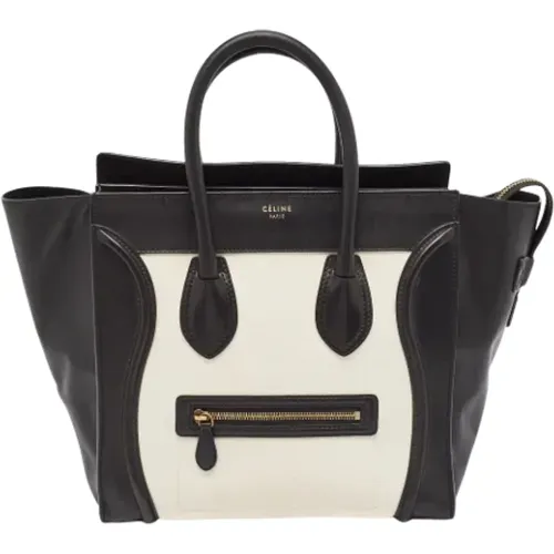 Pre-owned Tote Bags, female, , Size: ONE SIZE Pre-owned Leather totes - Celine Vintage - Modalova