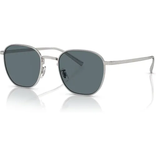 Silver/Blue Rynn Sunglasses,Gold Aviator Sunglasses,Gold/Magenta Rynn OV 1329St Sunglasses - Oliver Peoples - Modalova