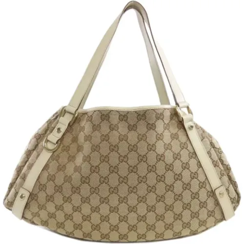 Pre-owned Tote Bags, female, , Size: ONE SIZE Pre-owned Canvas totes - Gucci Vintage - Modalova